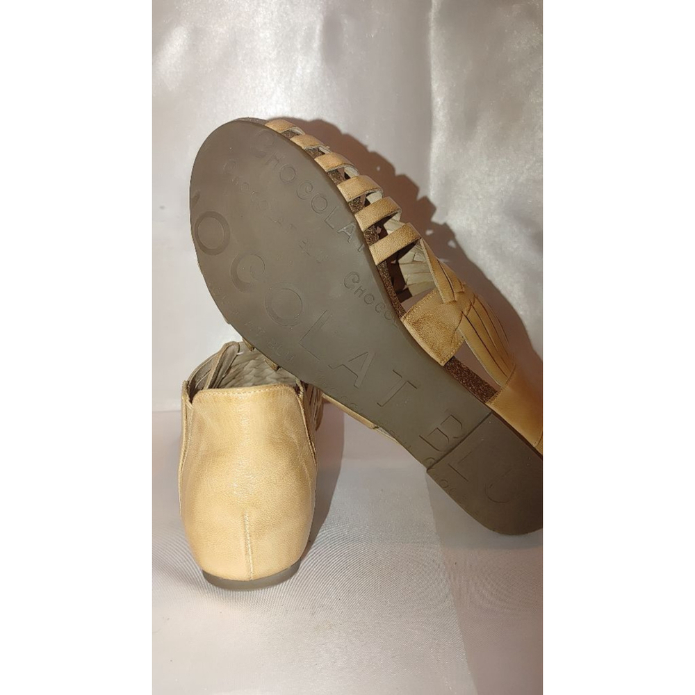 Chocolat Blu Vivienne Leather Sandals Size 8 - Picture 7 of 7